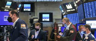 Svagt nedåt på Wall Street