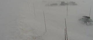 Snöoväder stänger många vägar i Norge