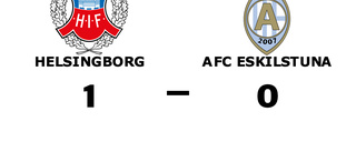 AFC Eskilstuna förlorade borta mot Helsingborg