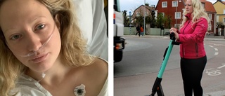 Elina blev påkörd när hon åkte elsparkcykel: "Jag drömmer mardrömmar om olyckan"
