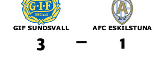 Felix Michel enda målskytt när AFC Eskilstuna föll