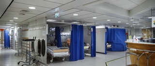 Färre patienter på sjukhus under pandemin