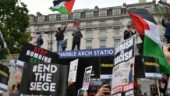 Protester mot Israel i europeiska städer