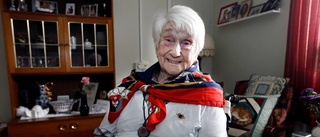 Pigg 103-åring ser tillbaka på livet