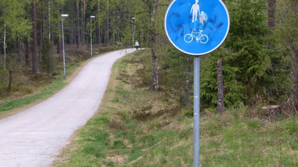 Ambitionen är att knyta ihop alla orter i kommunen med cykelvägar. Och nu kan man få hjälp från Vetlanda, mellan Järnforsen och Kvillsfors, om järnvägen läggs ner.