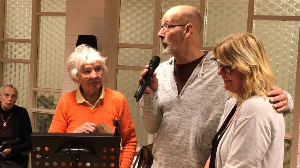Gerda Antti, Matte Liegnell och Lena Schelander bjöd in till Träffpunkt Kindagård