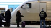 Spårproblem i Stockholm sinkar tåg