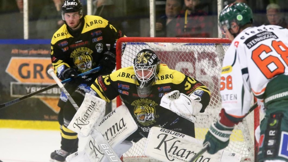 Vimmerby Hockeys Tomas Rydén var riktigt bra på Gotland.