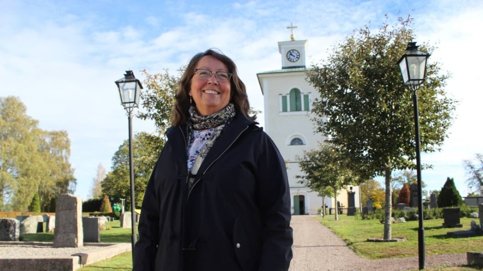 Marita Rosén erkände att hon kände saknad och vemod direkt sedan hon stängt kyrkdörren.