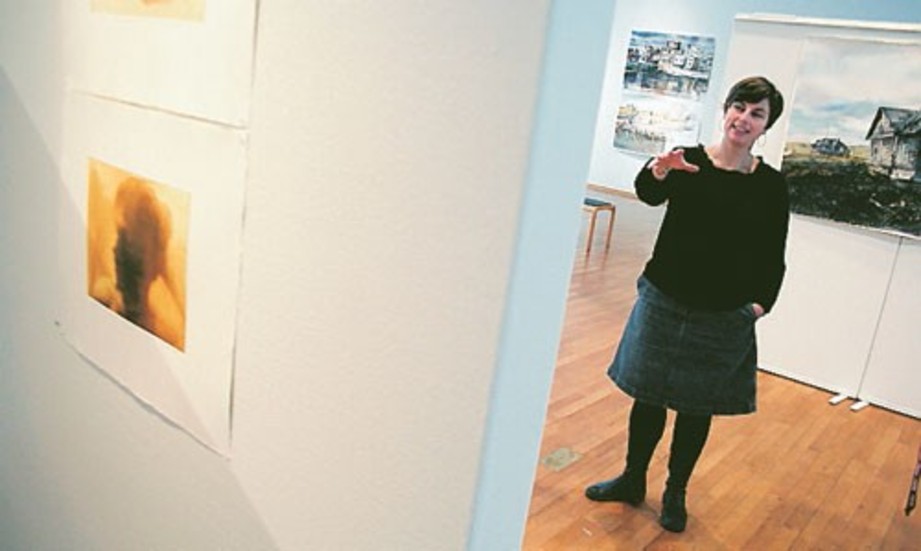 Utställningen av Lars Lerin blev Maria Janséns första som länsmuseichef. Foto: Daniel Bennelid