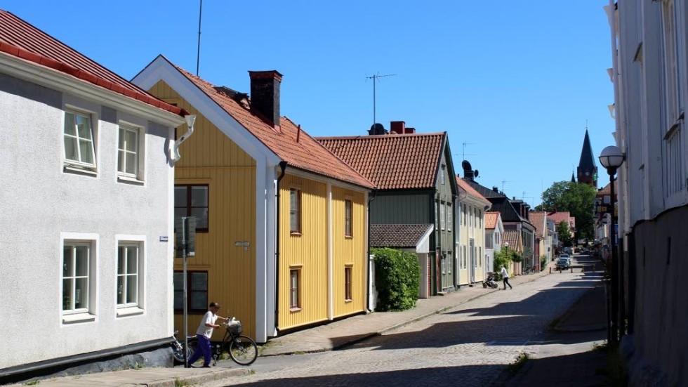 Under det senaste året steg villapriserna i Västervik med 2%.