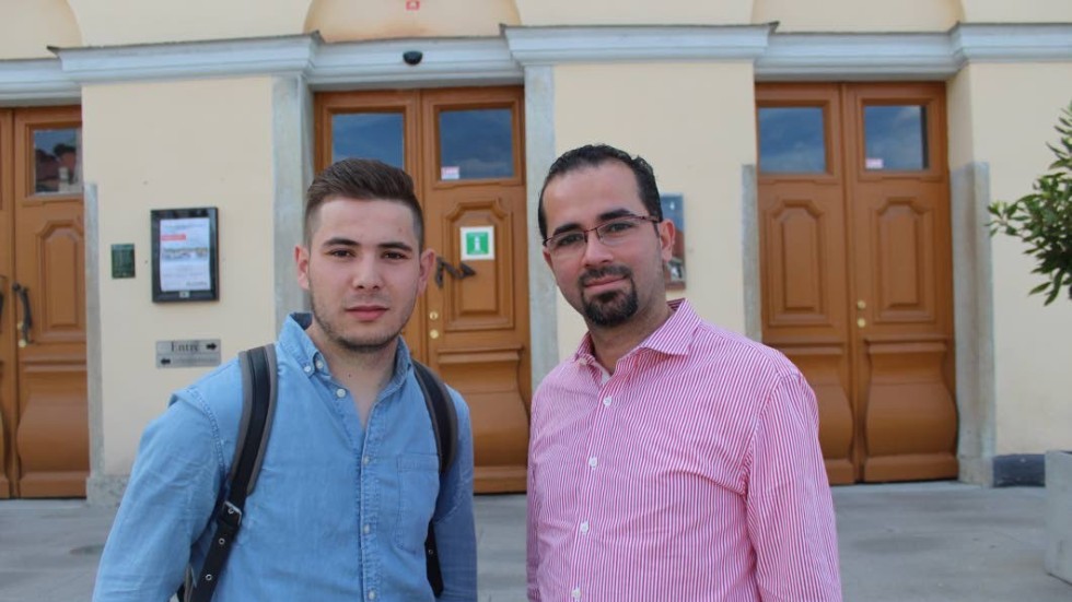 Mohammed Ahmad och Samer Alshekh vill öka kunskapen om ramadan.