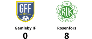 Målfest för Rosenfors borta mot Gamleby IF