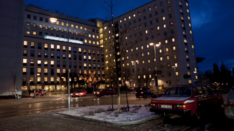 Stabsläge råder sedan i tisdags på Norrlands universitetssjukhus och nu också på Skellefteå lasarett. Arkivbild.