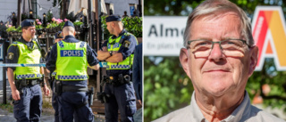 Lasse, 69, tacklade ner den misstänkte gärningsmannen: "For rätt in i väggen"