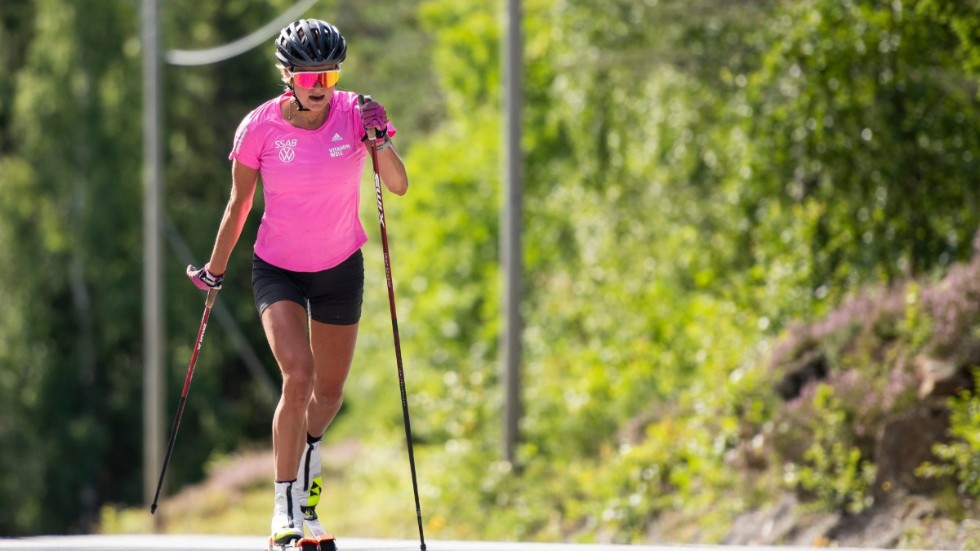 "Jag vill bland annat bli bättre på stakningen", säger Frida Karlsson