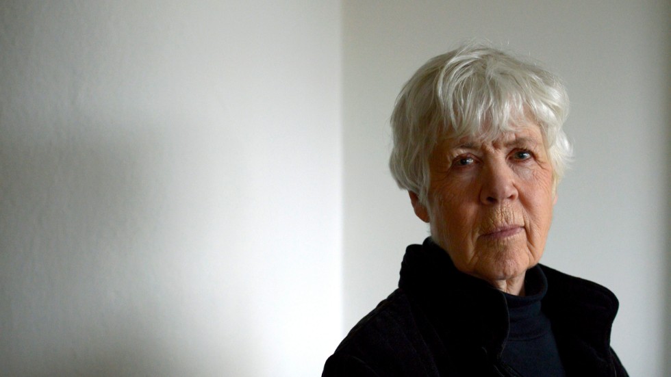 Författaren Inger Alfvén har gått bort. Arkivbild.