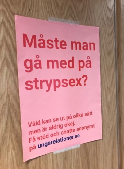 Anti-våldskampanjen från ungarelationer.se.