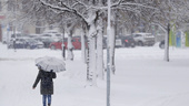 SMHI varnar för vind och snö: "Besvärligt"