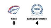 Kalix föll med 0-4 mot Spånga/Bromsten