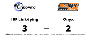 IBF Linköping avgjorde sent mot Onyx
