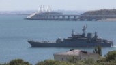 Ryskt fartyg bombat – kan ha totalförstörts