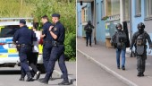 Två greps vid polisinsats i Gränby – misstänkt grovt olaga hot