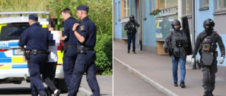 Två greps vid polisinsats i Gränby – misstänkt grovt olaga hot