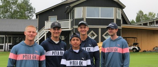 Tung helg för Piteås golflag – laddar för revansch hemma