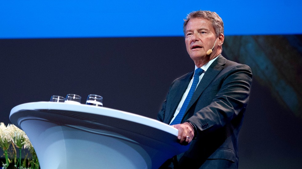 Carl-Henric Svanberg har gjort sitt som ordförande för Volvos styrelse. Pressbild.
