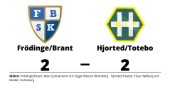 Hjorted/Totebo fixade en poäng mot Frödinge/Brant