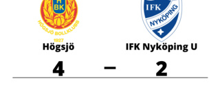 Högsjö segrare hemma mot IFK Nyköping U