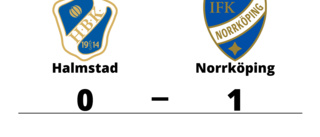Norrköping vann uddamålsseger mot Halmstad