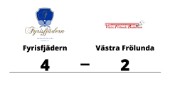 Fyrisfjädern vann mot Västra Frölunda på hemmaplan