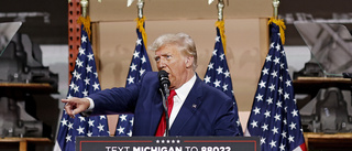 Trump till angrepp mot Biden i Michigan