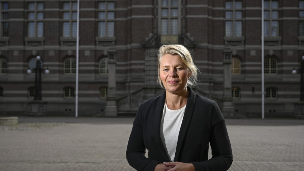 Heder åt kommunstyrelsens ordförande Sophia Jarl (M) skriver Greta Thorén. Arkivbild.