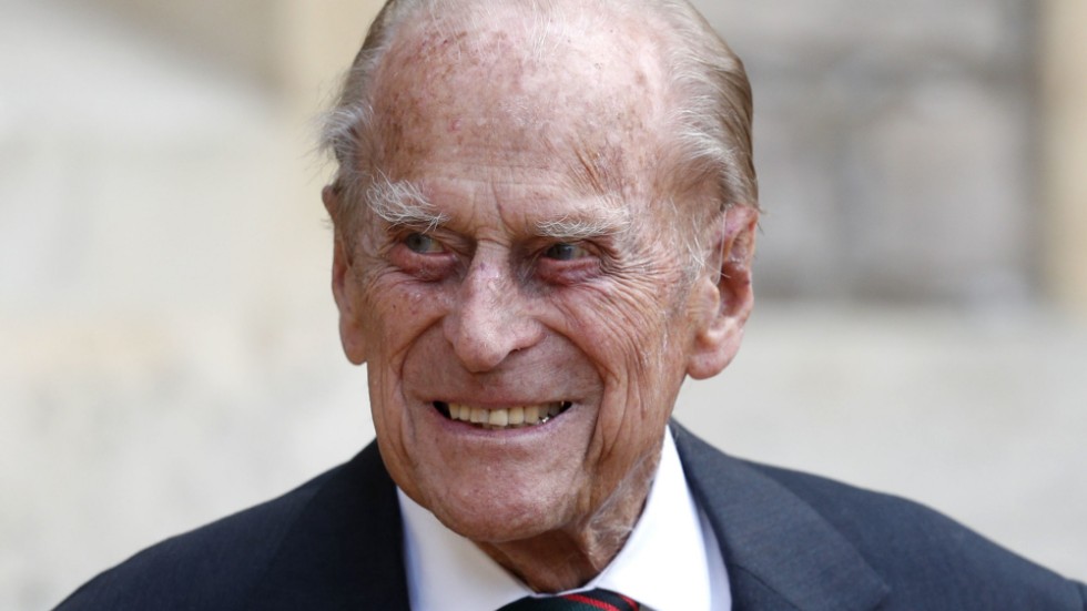 Storbritanniens prins Philip uppges bli kvar på sjukhus över helgen. Arkivbild från juli 2020.