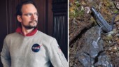 Fuglesang inviger monument av meteoriten: "Kul grej"