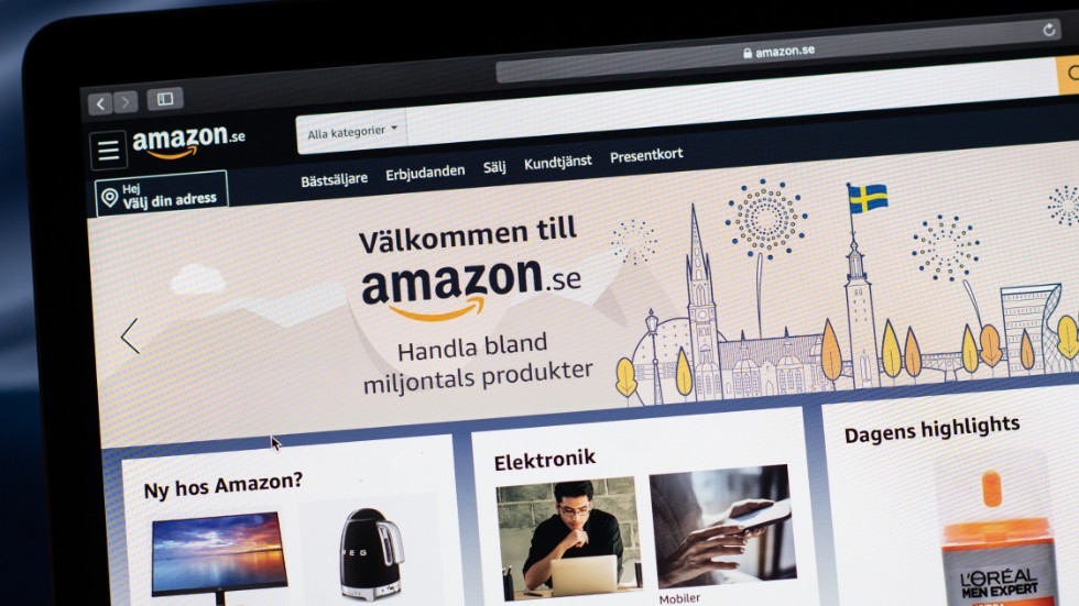 Amazon har officiellt gjort intåg i Sverige. Men flera produkter kan vara riskfyllda, enligt svenska myndigheter. Arkivbild.