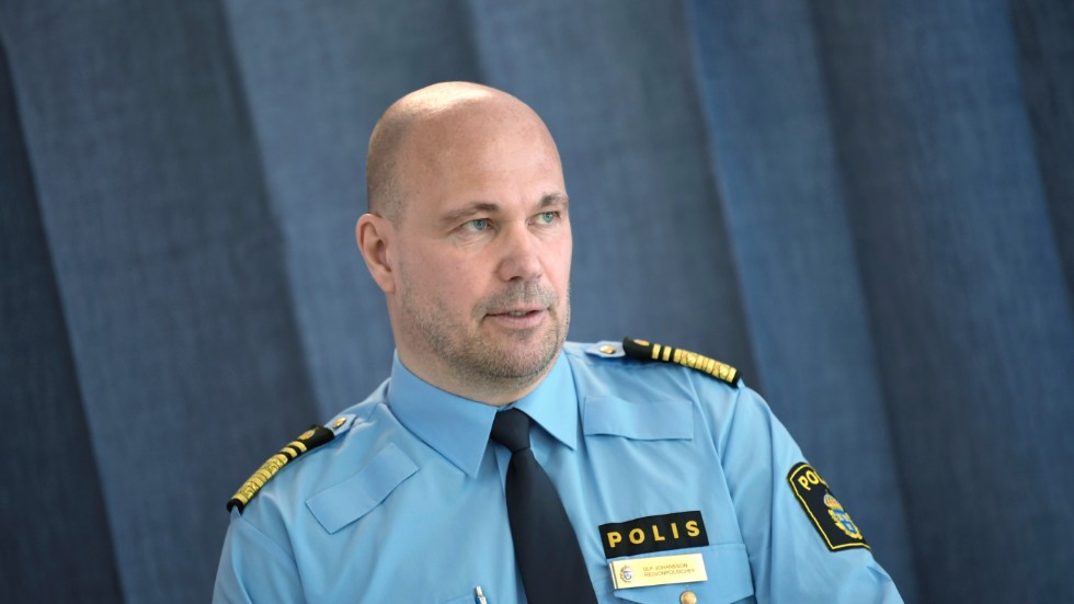 Ulf Johansson är chef för polisen i region Mitt. Arkivbild.