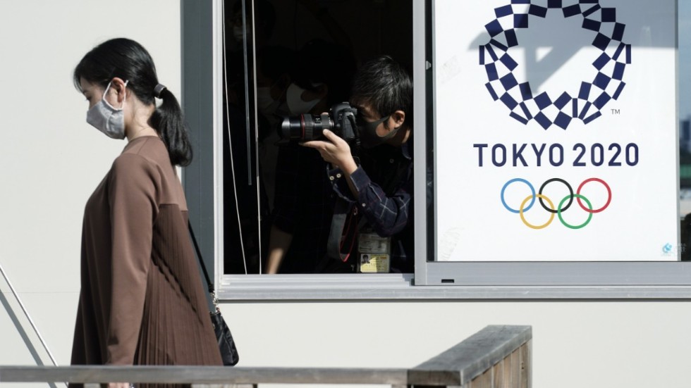Munskydd blir obligatoriskt under OS i Tokyo. Arkivbild.