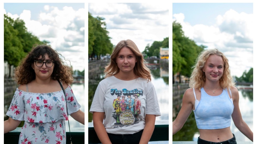 Elina, Matilda och Ellen har under sommaren arbetat med att samla in och ta fram förslag som kan göra att unga i Uppsala känner sig tryggare. 
