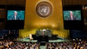 Världsledarna får FN-prata via video