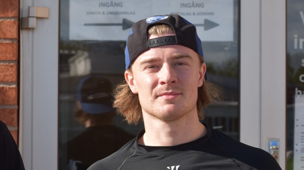 Victor Östling var en av två spelare som lämnade Vimmerby Hockey under "coronauppehållet". 
