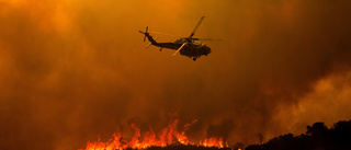 Nya helikopterräddningar vid USA-bränder
