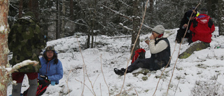 Snöig utflykt med Naturskyddsföreningen