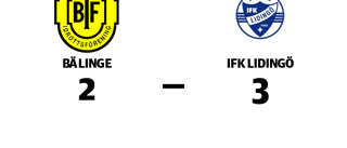 Bälinge förlorade mot IFK Lidingö