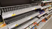 Nudelbrist för Ica-handlarna i Katrineholm: "Varit helt tomt"