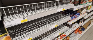 Nudelbrist för Ica-handlarna i Katrineholm: "Varit helt tomt"