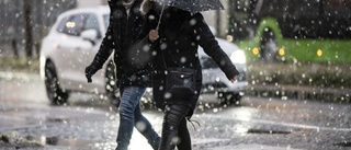 SMHI: Risk för snö eller blötsnö natten mot måndag